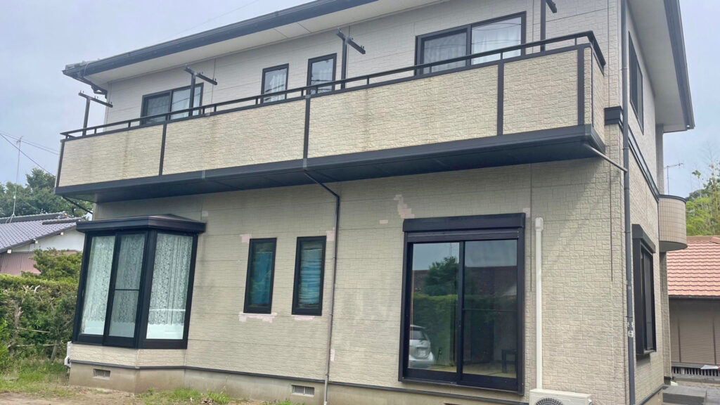 匝瑳市 k様邸 外壁塗装工事 施工前