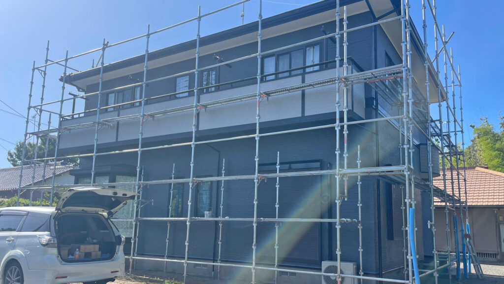 匝瑳市 k様邸 外壁塗装工事 施工事例